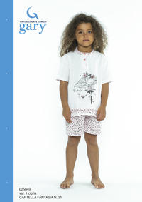 PIGIAMA BAMBINA M/M L25049 Tellini S.r.l. Ingrosso Abbigliamento